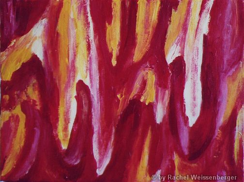 Abstract 21, Acrylics on canvas,