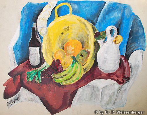 Still life with white decanter I