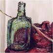 Still life with green bottle